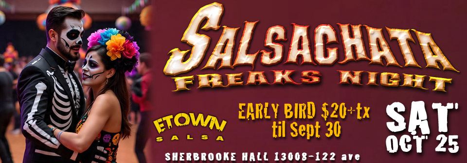 Salsachata Freaks Night Halloween Party Latin style