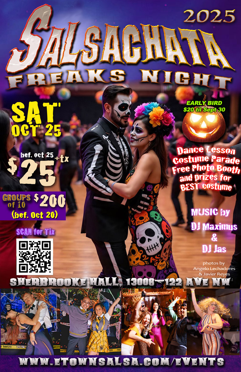 Salsachata Freaks Night Oct 25