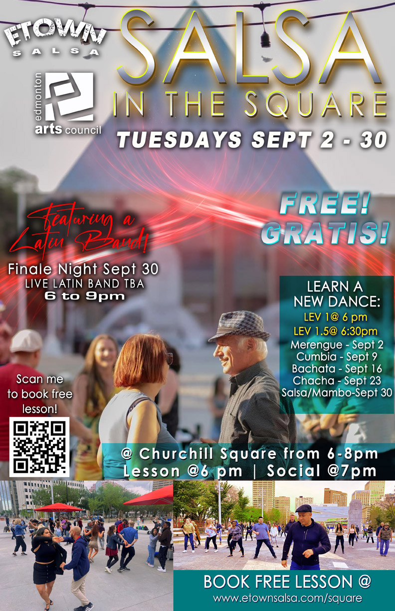 Salsa in the Square Fall Edition 2025 Free lessons