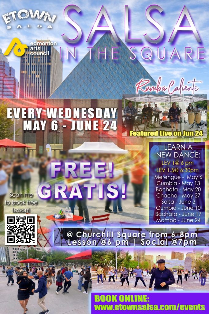 Salsa in the Square every Wednesday! 