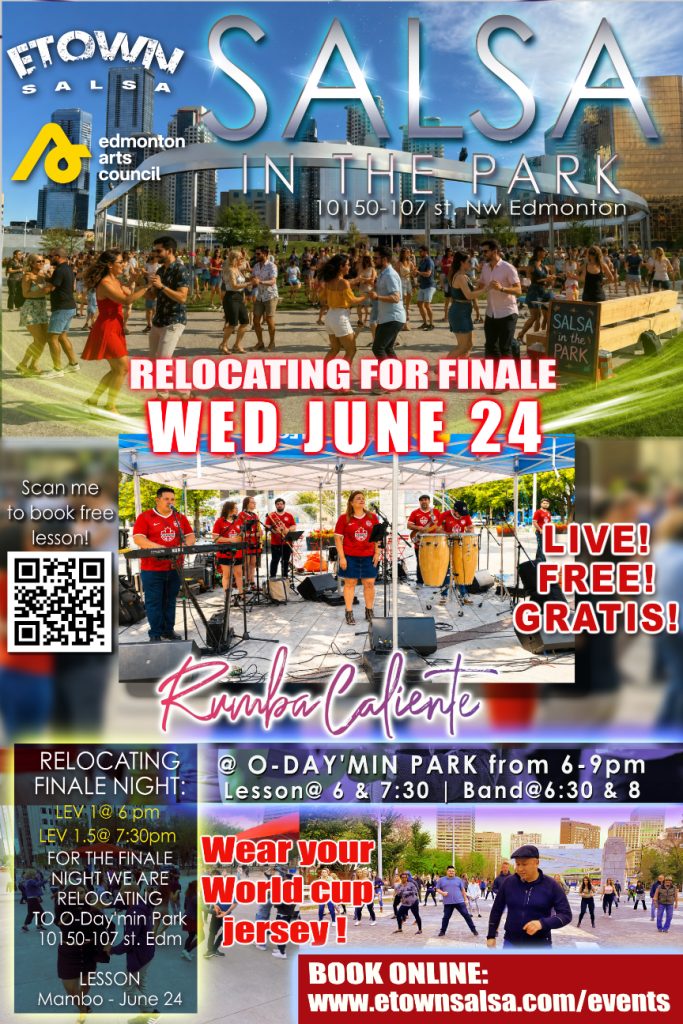 Salsa in the Park at O-Day'min Park jun 24