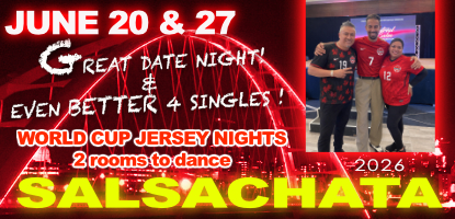 Salsachata June 20 - WORLD CUP JERSEY NIGHTS