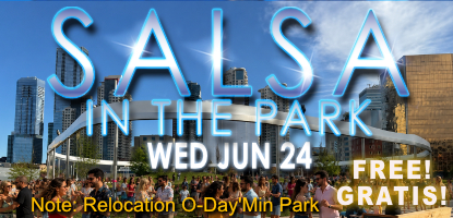 Salsa in the Park at O-Day'min Park